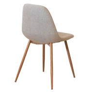 Pack de 4 sillas KOS, estilo nórdico