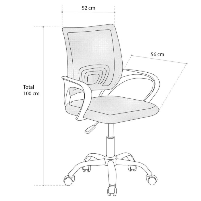 Silla de escritorio infantil juvenil NALA