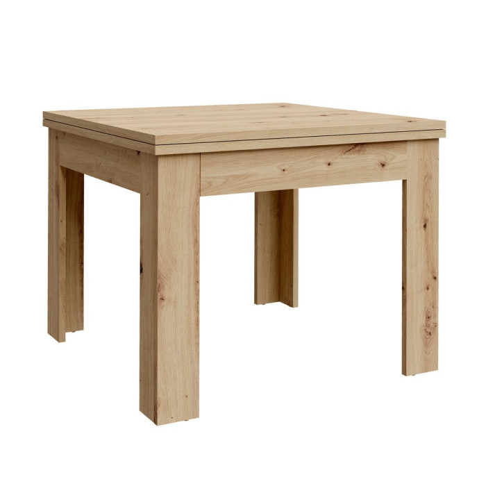 Mesa de comedor cuadrada extensible LUTER