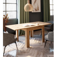 Mesa de comedor cuadrada extensible LUTER