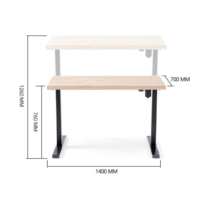 Mesa escritorio motorizado ELEVATE