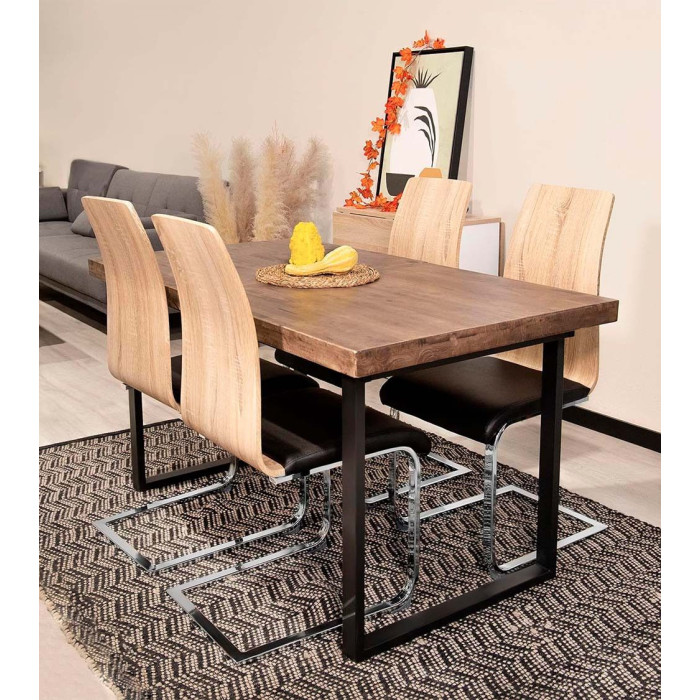 Mesa comedor extensible industrial DAREK