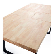 Mesa comedor extensible industrial DAREK Mesa comedor extensible industrial DAREK