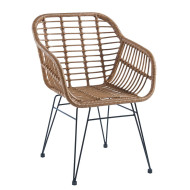 Pack 2 sillas de comedor de ratán OHARA