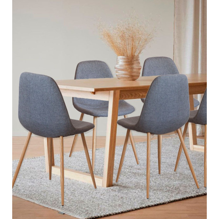 Pack de 4 sillas KOS, estilo nórdico Pack de 4 sillas KOS, estilo nórdico